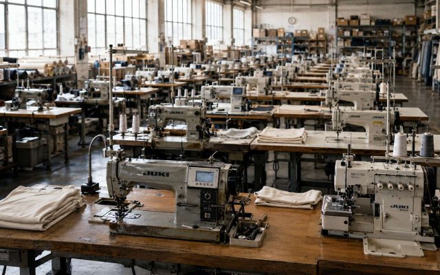 縫製工場で使われるミシンの種類と歴史 — 基礎から最新機まで【第1回】