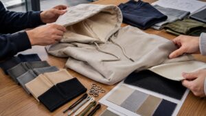 スウェット・パーカー制作で注意したい仕様 — 生地の厚み・素材混率・フード・リブの考え方