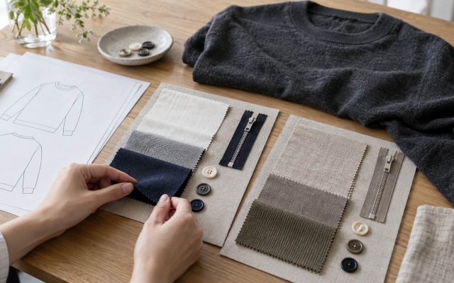 アパレルOEMを小ロットで始める — 初回生産で残す仕様・見直す仕様